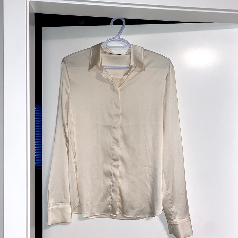 Aritzia Babaton Satin Blouse
